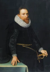Portret van een Heer, Driekwart Lengte, Staand
